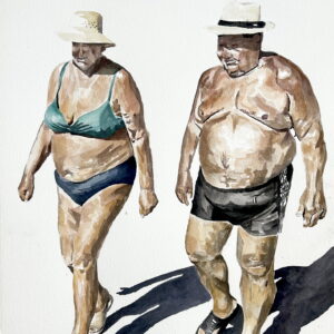 Bather Couple, Ocna Sibiului
