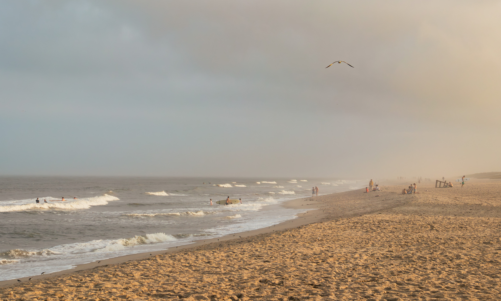 Between Storm and Sunset
